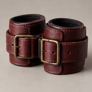 Workshop Wrap, leather wrist wraps